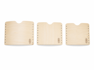 Chest plates all 3 sizes laid out